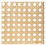 3 rouleaux de cannage - rotin mailles larges hexagonales 30 x 50 cm
