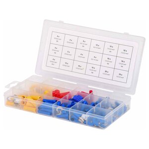 Ks tools assortiment de connecteurs à sertir 160 pcs