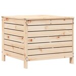 vidaXL Repose-pied de jardin 62x63 5x53 5 cm bois de pin massif