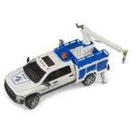 Bruder 02509 - RAM 2500 Camion de service avec grue et gyrophare