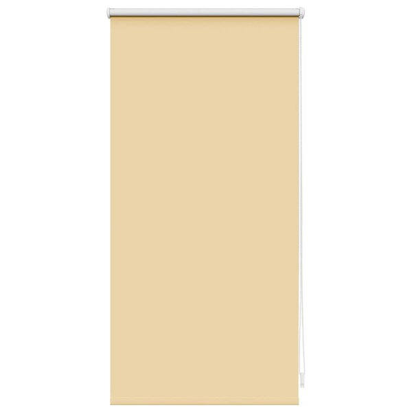 vidaXL Store enrouleur occultant 44 4 x 100 cm  largeur du tissu 40 cm  couleur café