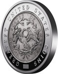 Monnaie 1794 FLOWING HAIR SILVER DOLLAR Greatest US Coins 2 Oz Argent 5$ Niue 2026 (PRÉCOMMANDE)
