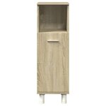 vidaXL Armoire de salle de bain chêne sonoma 30 5x30x95 cm