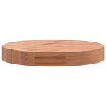 vidaXL Dessus de table Ø30x4 cm rond bois massif de hêtre
