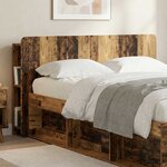 vidaXL Cabinet de Tête de Lit Bois ancien Bois d'ingénierie