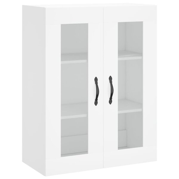 vidaXL Armoire murale blanc 69 5x34x90 cm bois d'ingénierie