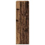 vidaXL Bibliothèque/Buffet vieux bois 66x30x98 cm bois d'ingénierie