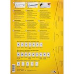 Etiquettes adresses jet d'encre, 63,5 x 38,1 mm, blanc avery zweckform