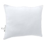 vidaXL Oreiller Blanc Mélange de 105gsm 50  coton et 50  polyester