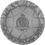 Pièce de monnaie en Argent 5 Dollars g 62.2 (2 oz) Millésime 2024 The Punk Universe BU SOLARPUNK