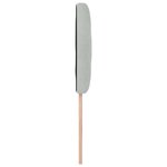 vidaXL Tête de lit LED Gris clair 90 cm Velours