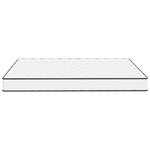 vidaXL Matelas à ressorts bonnell moyen 200x200 cm