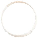 vidaXL Collier de sapin de Noël Blanc 75 x 75 x 25 cm Jacinthe d'eau