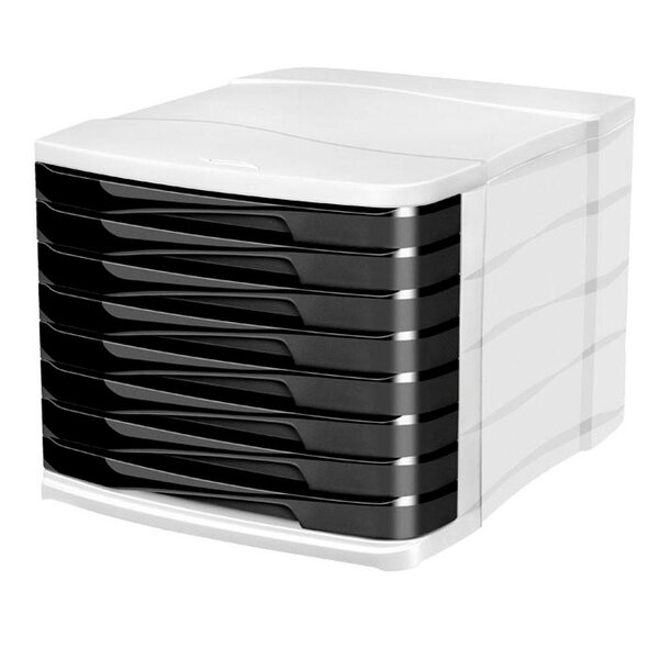 Module de classement 8 tiroirs Ellypse OWA 398 R - Noir