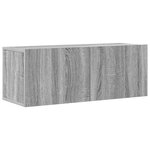 vidaXL Ensemble de meubles TV 7 Pièces Sonoma gris Bois d'ingénierie