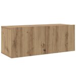 vidaXL Ensemble meuble TV 3 Pièces Chêne artisanal Bois d'ingénierie