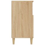 vidaXL Buffet Chêne sonoma 60x35x70 cm Bois d'ingénierie