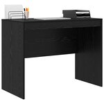vidaXL Bureau Chêne noir 100 x 50 x 76 cm