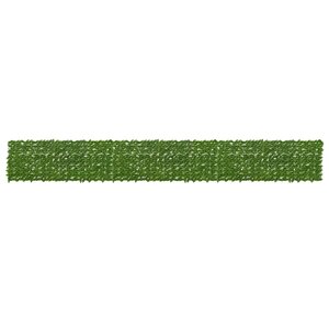 vidaXL Écran de balcon avec feuilles Vert et jaune 600 x 75 cm