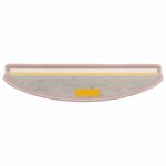 vidaXL Tapis d'escalier autocollants 30 Pièces 65x21x4 cm rose