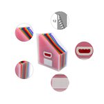 Trieur Porte-revues à 12 compartiments Polypro Crystal EXACOMPTA