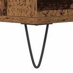 Buffet vidaXL avec tiroirs en bois ancien 60x35x70 cm en bois d'ingénierie