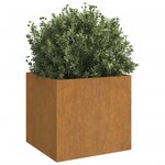 vidaXL Jardinière 42x40x39 cm acier corten