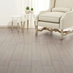 vidaXL Dalles de plancher PVC autoadhésif blanc chêne classique