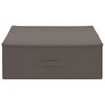 vidaXL Boîte de rangement 24 pc Tissu intissé 100 x 50 x 18 cm 90 l