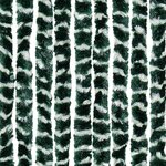 vidaXL Moustiquaire Vert et blanc 90x220 cm Chenille