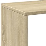 vidaXL Étagère séparatrice de pièce chêne sonoma 102x29x103 5 cm