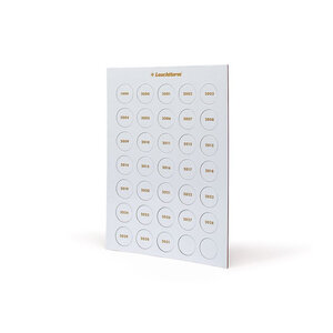 Chips en carton des années 1999-2031 pour identifier votre collection.