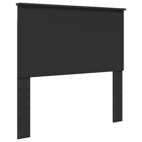 vidaXL Tête de lit Chêne noir 100 cm Bois d'ingénierie