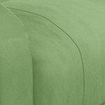 vidaXL Fauteuil de massage Vert clair Velours