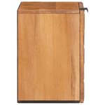 vidaXL Cabinet de Salle de Bain Suspendu Marron 38 x 33 x 48 cm