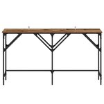 vidaXL Table console Bois Ancien 140 x 29 x 75 cm Bois d'ingénierie