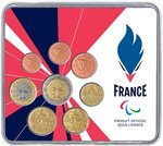 France - Monnaie de Paris Equipe de France Paralympique - Miniset  BU 2021 (MDP)