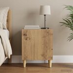 vidaXL Cabinet de chevet Chêne artisanal 43 x 34 5 x 50 cm