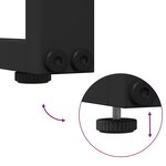 vidaXL Ensemble de canapé de jardin 2 Pièces Gris clair Acier