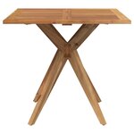 vidaXL Ensemble à manger de jardin 3 Pièces Bois d'acacia solide
