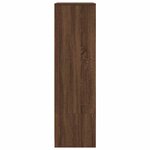 vidaXL Armoire tiroir chêne marron 55 5x34x119 5 cm bois d'ingénierie