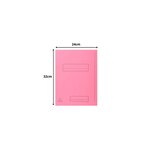 Paquet de 50 chemises 2 rabats JURA en carte 240 grammes coloris rose EXACOMPTA