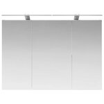 vidaXL Armoire Miroir de Salle de Bain Blanc 100 x 14 5 x 70 cm