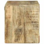 vidaXL Meuble TV Marron 60 x 32 x 36 cm Bois de manguier massif