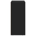 vidaXL Buffet Noir 59 x 35 x 80 5 cm Bois d'ingénierie