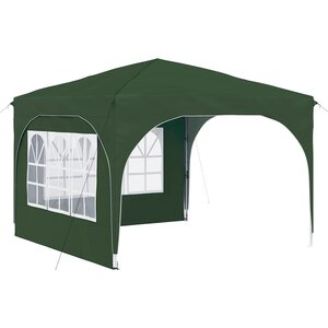 vidaXL Tente de fête pop-up 290 x 290 x 245 cm Vert