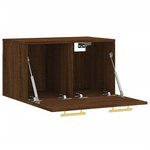 vidaXL Armoire murale Chêne marron 60x36 5x35 cm Bois d'ingénierie