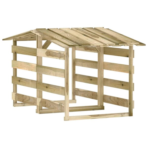 vidaXL Pergolas avec toits 2 Pièces 100x90x100 cm Bois de pin imprégné