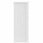 vidaXL Armoire murale de salle de bain BERG blanc bois de pin massif