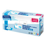 Enveloppe 110 x 220 mm 80 g fenêtre 45 x 100 mm blanche - boîte de 70 - gpv